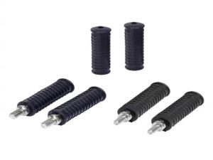 Universal 10mm E-bike Footrests Aluminum Alloy Rear Pedals E-bike Accessories