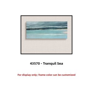 YASISHA | Monet Oil Painting Decor Wall Art Healing Blue Landscape