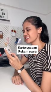 Terbaik Gift Kartu Ucapan Voice Record Ucapan Rekaman Suara Hadiah Kado Unik Kartu Ucapan Hari Raya Kartu Ucapan Lebaran Idul Fitri Ramadhan Greeting Card