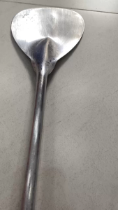 Sạn nhôm máy bay dày sạn xào rau sạn chiên cá nhôm nguyên chất chiên bánh xèo xào rau Size 53x15cm