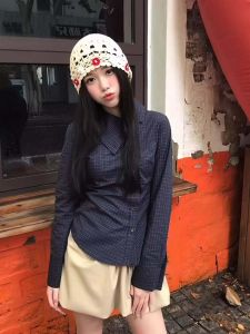 DUOMIAOTU | Autumnal Korean Style Retro College Chic Dress