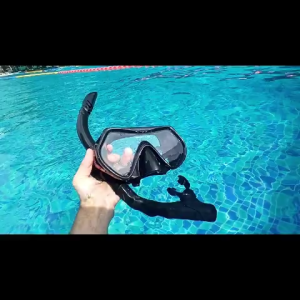Professional Scuba Snorkeling Sets Diving Goggles Adult Silicone Skirt Anti-Fog Tempered glass Swimming Fishing Pool Equipment Diving Mask