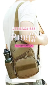 CJY SHOP#1655 Fashion Mens Crossbody Bag & Chest Bag Canvas Replaceable Strap Casual with a built-in USB charging port