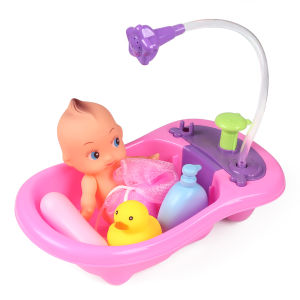 little brown egg | Baby Bathtub Doll Playset Toy