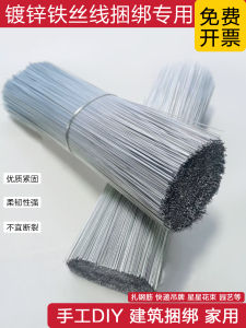 Galvanized Iron Wire Binding Wire Handmade Gyro Fixing Shaping Household Binding Steel Rebar Tying Wire Fine Wire Fastening