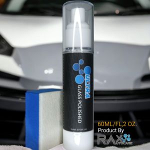ULTRA GLASS POLISHED BY RAX AUTOCARE CREAM PEMBERSIH BARET HALUS DAN JAMUR KACA MOBIL STANDARD INTERNATIONAL DIJAMIN AMAN