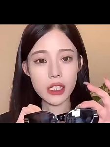 2024 New Sunglasses Jennie Cat-Eye Street Sunglasses Retro Small Frame Glasses Spek Mata Hitam