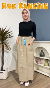 Rok Kancing 07 Kekinian: Desain Modern & Bahan Nyaman