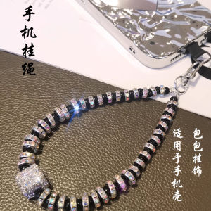 Lanyard Mobile Phone Charm Beaded Good-looking Handmade Beaded Mobile Phone Charm Diamond Jewelry Pendant Accessible Luxury Fancy Womens