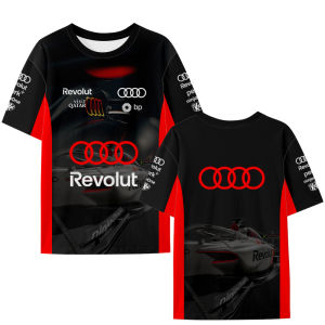 HanWei | Audi F1 Team Supporter Ice Silk Quick-Dry T-Shirt Short Sleeves