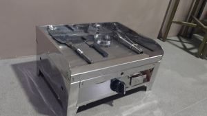Burger Griddle / Burger Griller Egg Hotdog Griddle Griller SINGLE BURNER - Gas Type 12in x 16in