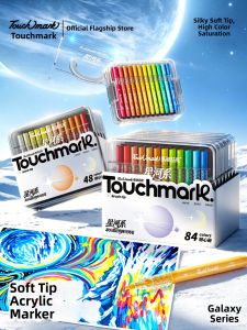 Touch mark | Soft Tip Watercolor Marking Pen Non-Bleeding Stackable