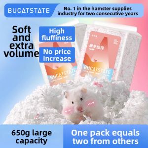 BUCATSTATE | Warm Insulation Bedding For Hamsters Odor Control Wood Shavings