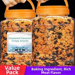 Infant-Friendly Sesame Flavored Nori Chips for Sushi and Rice Balls Ingredients