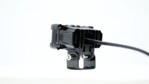 1/2 PC รถจักรยานยนต์ LED เลนส์สปอตไลท์เลนส์คู่ Spotlight รถจักรยานยนต์ไฟตัดหมอกเสริม Dual 60W สีขาวแสงสีเหลือง