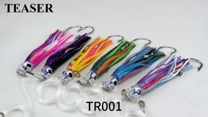 Mồi Câu Mềm Hình Bạch Tuộc TEASER TR001 50g 5.5 Dành Cho Cá Mahi Cá Marlin Cá Wahoo Mực Giả Sinh Học Với Mồi Kéo Silicon Móc Câu Có Ngạnh