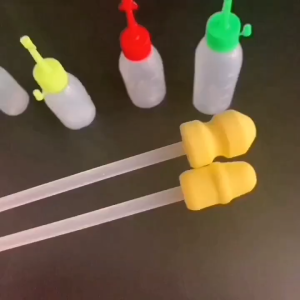 อุปกรณ์ฟาร์มหมู ขวดน้ำเชื้อหมู ท่อผสมเทียมสุกร สารละลายสุกร สารละลายน้ำเชื้อสุกร สารเลี้ยงเชื้อ หัวเกลียว/โฟม เลือกได้ ปลอดภัยไร้สารพิษ