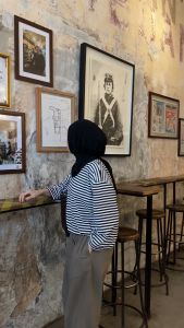 COTTONWAYS STRIPE OVERSIZED T-SHIRT | Kaos Salur Oversize Wanita | Stripe