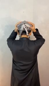 PEI SORBAN IMAMAH ANAK FULL JAHIT PERMANEN INSTAN AL BALYA