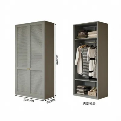 Pink Metal Childrens Wardrobe Bedroom Home Use 0 Formaldehyde Storage Cabinet Small Apartment Combination Coat Closet