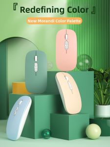 EPOOSUO | Chuột Bluetooth Không Dây Siêu Tĩnh