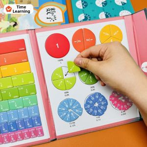 SHIGUANGXUE | Magnetic Grade 3 Upper Semester Add Subtract Fraction Teaching Aid
