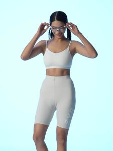 evr | Padding Moisture Absorbent High Waist Cycling Shorts