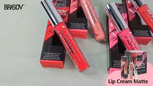 BRASOV Lip Cream Matte Fresh & Long Lasting 6gr
