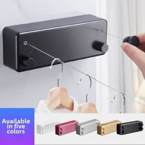 Wind-resistant Retractable Invisible Drying Rope