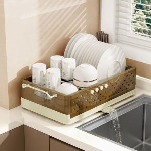 Drainable Dish Organizer Plastics