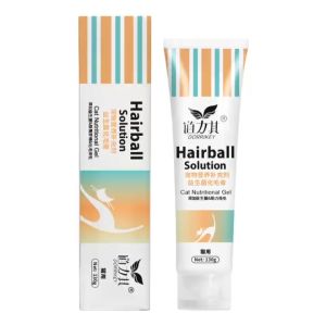 DORRIKEY Pet Nutritional Gel 120g Hairball Solution Cat Hairball Removal Cat Supplement Gel LELE CAT SUPPLIES