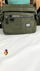 กระเป๋าผ้าไนลอนสุดเท่ห์ มี 8 ช่อง จุของได้เยอะ แฟชั่นใหม่