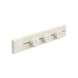 Bull | Slidable Thin Design Track Socket for Sideboard White Creamy Style