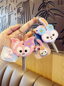 Integrated Home Key Card Holder Protective Cover for Metro Bus Community Access Card Lanyard One Piece Design Card Case