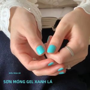 MIANEL Santorini Gel Sơn Móng Tay 12ML Mùa Đông 2026 Bộ Dụng Cụ Làm Móng Tay Làm Trắng Da Màu Xanh Trong Suốt Hợp Thời Trang - 1-12PCS