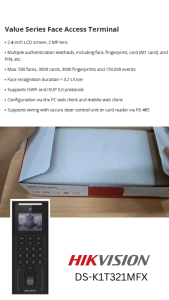 HikVision Access Control Terminal