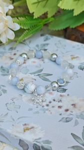 Love and Deepspace Special Collection - Zayne - Everlasting Snow - Original Design Crystal Bracelet | Handmade Crystal Bracelets