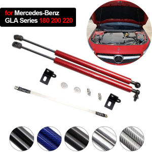 2PCS Dampers for Mercedes Benz GLA Series 180 200 220 2x Auto Front Hood Bonnet Modify Gas Struts Lift Support Shock Damper Absorber