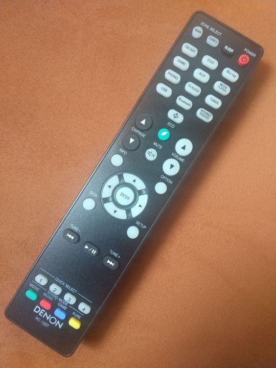 AV¹²²7📽️ Remote DENON AVR-S/X Seri Điều khiển Ampli đa kênh hãng DENON ...