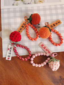 สร้อยข้อมือโทรศัพท์มือถือ Zeng Handmade Beads Lanyard สร้อยคอป้องกันการสูญหาย สีสันสดใส ทรงกลม ขนาดเล็ก สำหรับผู้ชายและผู้หญิง