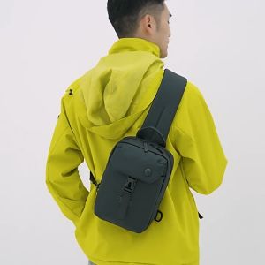 Famenr【พร้อมส่ง】กระเป๋าคาดอก กระเป๋าสะพายข้าง กันน้ํา สําหรับผู้ชาย