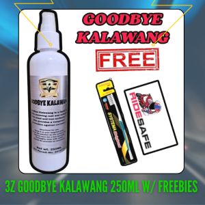 GOODBYE KALAWANG / RUST REMOVER 250ml with Freebies: 1 toothbrush & Ride Safe sticker