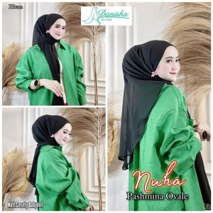 Jilbab Pashmina Oval Nuha By Danisha Hijab