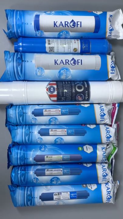 Combo 9 lõi lọc nước Karofi chính hãng dùng cho máy lọc nước Karofi ...