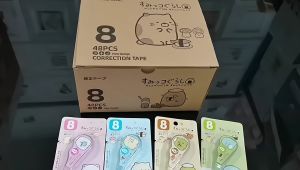 Cute Lovely White Out Corrector Correction Tape Stationery Student Altered Tapes School Office Supplies Sekolah Pita