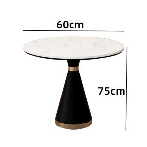 Nordic Light Luxury Artistic Hotel Lounge Business Casual Chair Combination Rest Zone Round Table for Negotiations and Receptions