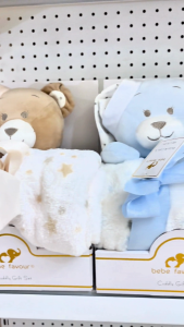 Yoji Baby Cuddly Plush Toy & Blanket Set Ultra-Soft Polyester Baby to Kids Cuddle Toy