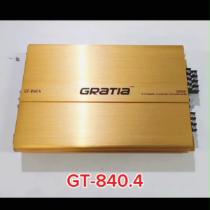 เพาเวอร์แอมป์ CLASS AB ขับกลาง​แหลม 4ch​ GT-460.4 500 W งานแบนGRATIA ขับกลางแหลมเสียงชัดใสไม่แตกพร่า เพาเวอร์แอมป์ เครื่องเสียงรถยนต์ Gratia Gt 460.4 - Lazada