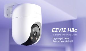 Camera EZVIZ H8C Pro 3MP/4MP/5MP ban đêm có màu báo động người âm thanh 2 chiều camera ngoài trời wifi xoay 360 độ