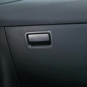 Toyota Corolla E210 2019-2026 Hybrid Co-Pilot Hộp Đựng Găng Tay Có Tay Cầm Bằng Thép Không Gỉ Phụ Kiện Trang Trí Nội Thất Bằng Thép Không Gỉ